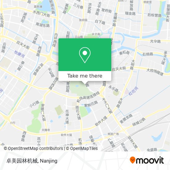 卓美园林机械 map