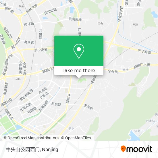 牛头山公园西门 map