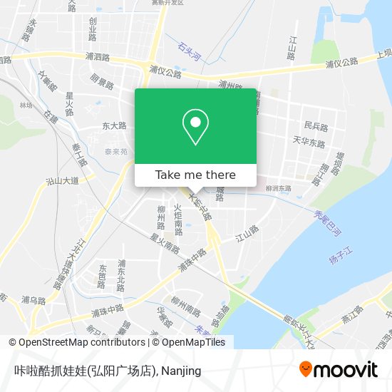 咔啦酷抓娃娃(弘阳广场店) map