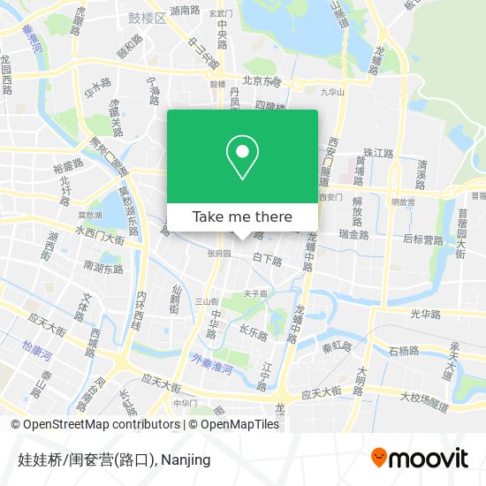 娃娃桥/闺奁营(路口) map