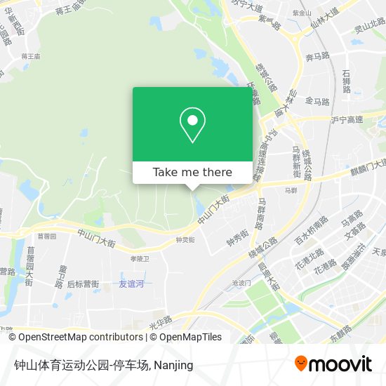 钟山体育运动公园-停车场 map