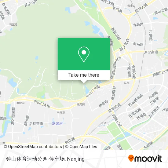 钟山体育运动公园-停车场 map