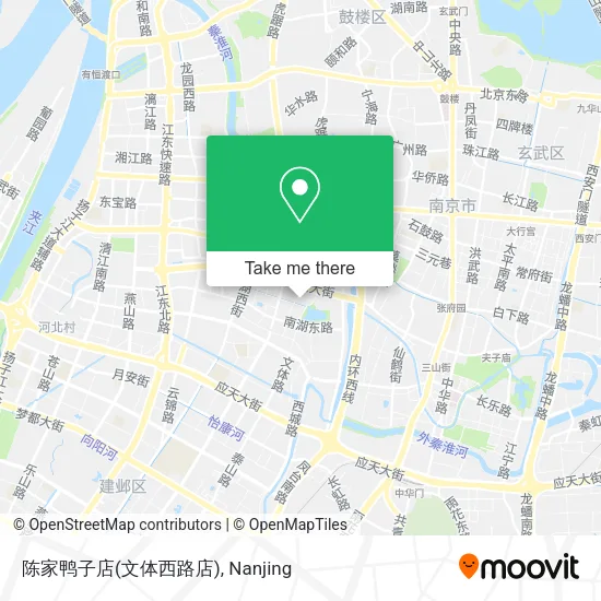 陈家鸭子店(文体西路店) map
