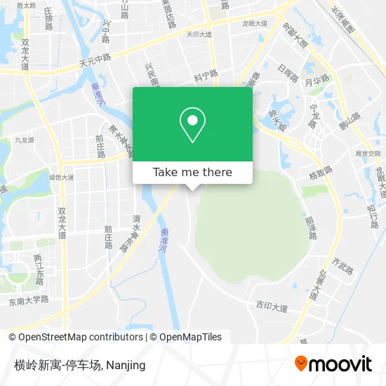 横岭新寓-停车场 map