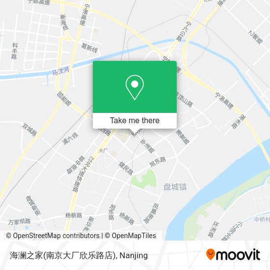 海澜之家(南京大厂欣乐路店) map
