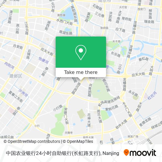 中国农业银行24小时自助银行(长虹路支行) map