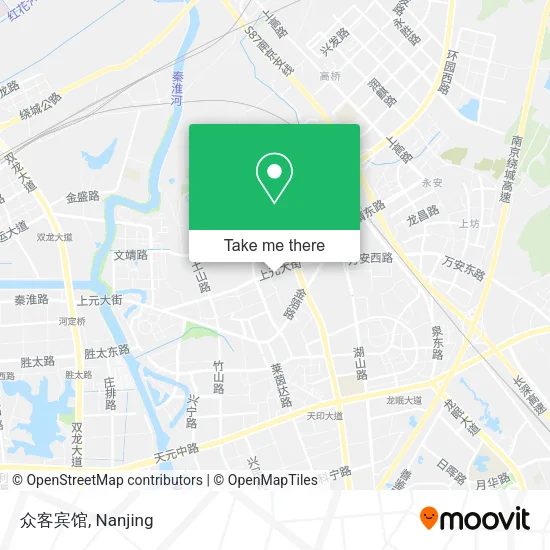 众客宾馆 map
