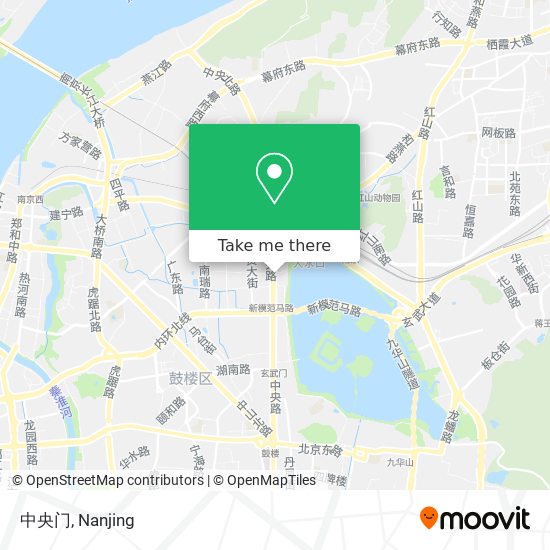 中央门 map