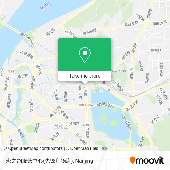 彩之韵服饰中心(先锋广场店) map