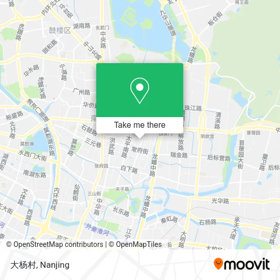 大杨村 map