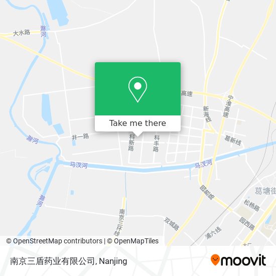 南京三盾药业有限公司 map