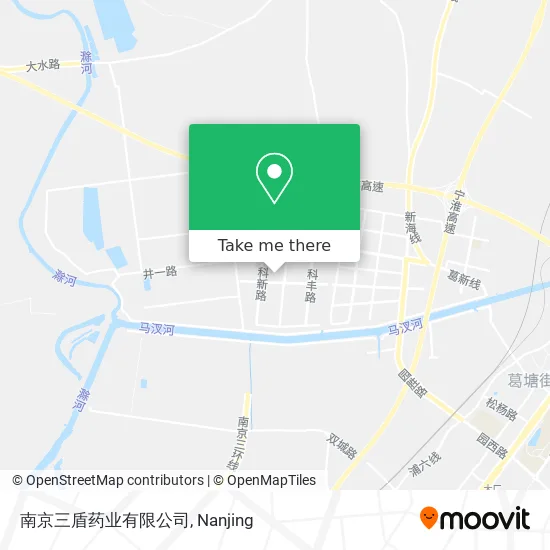 南京三盾药业有限公司 map