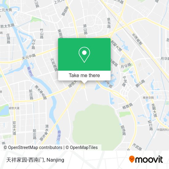 天祥家园-西南门 map