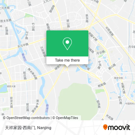 天祥家园-西南门 map