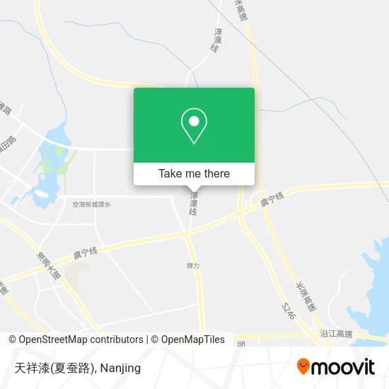 天祥漆(夏蚕路) map