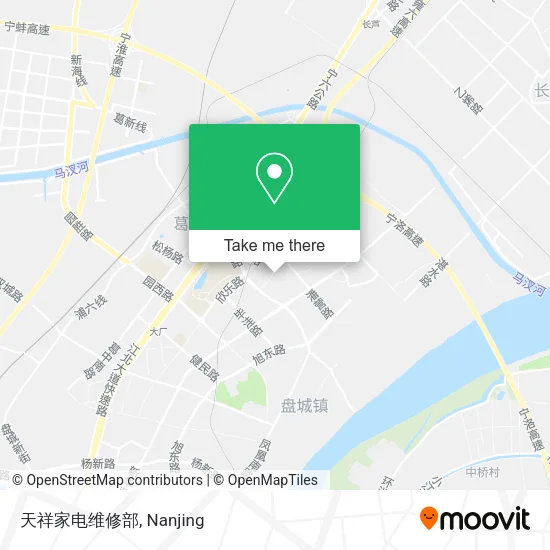 天祥家电维修部 map