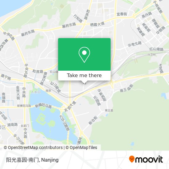 阳光嘉园-南门 map