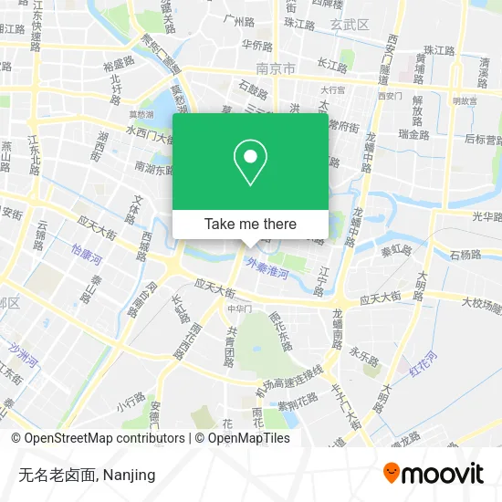 无名老卤面 map