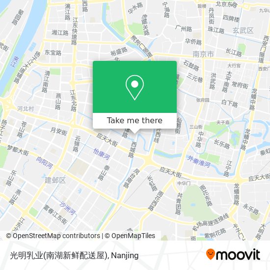 光明乳业(南湖新鲜配送屋) map