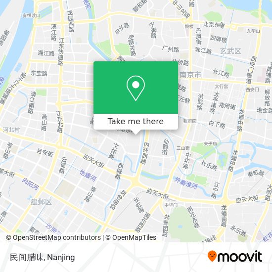 民间腊味 map