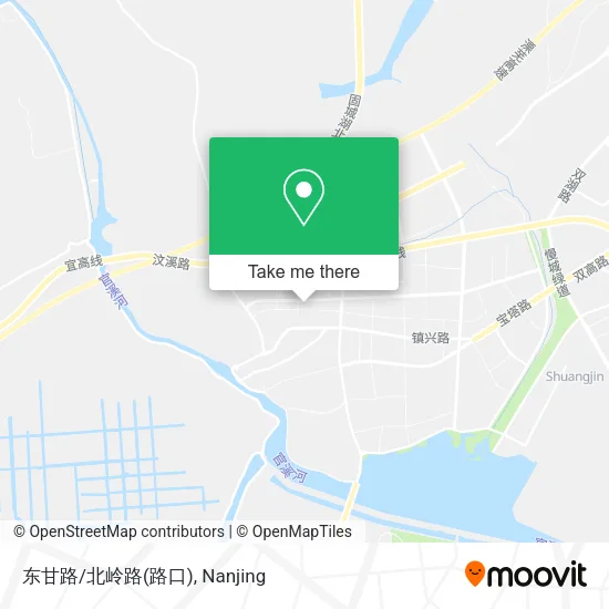 东甘路/北岭路(路口) map