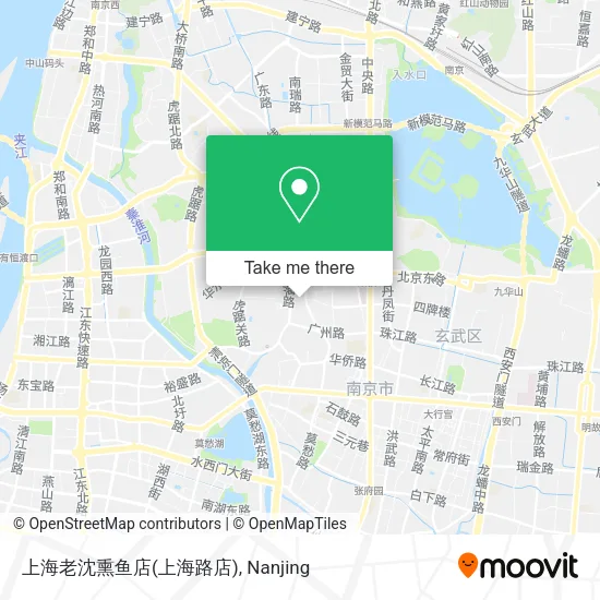 上海老沈熏鱼店(上海路店) map