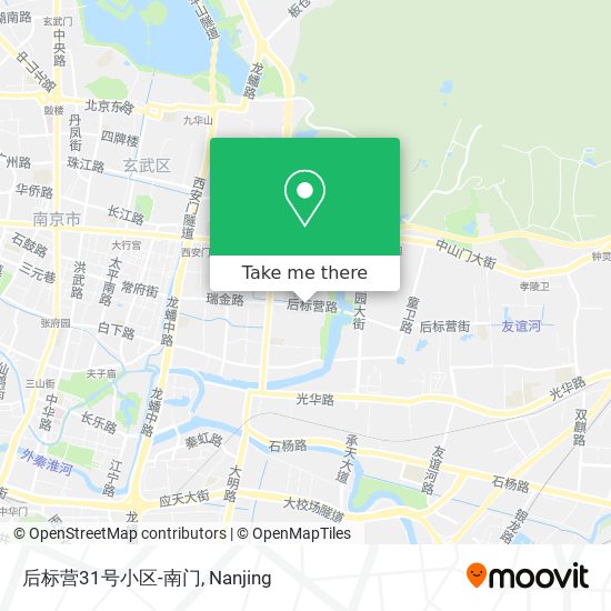 后标营31号小区-南门 map