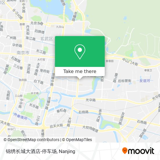 锦绣长城大酒店-停车场 map