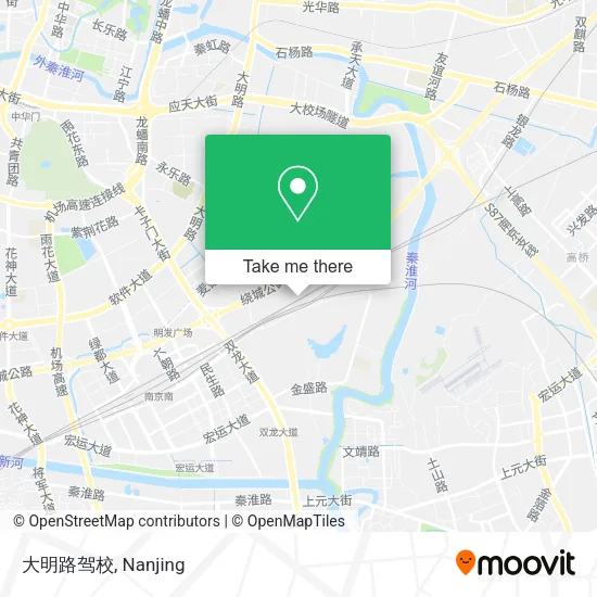 大明路驾校 map