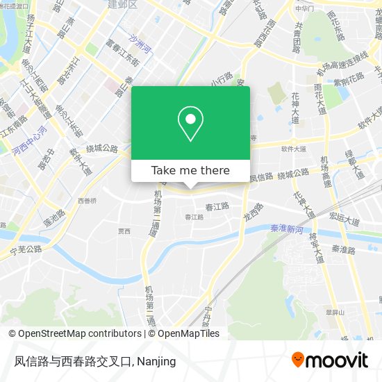 凤信路与西春路交叉口 map