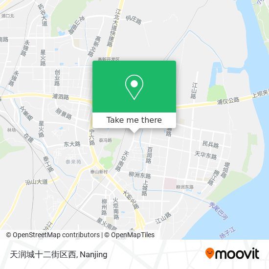 天润城十二街区西 map