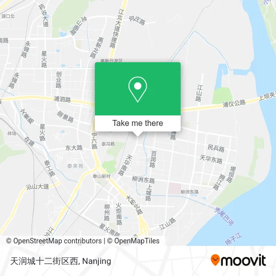 天润城十二街区西 map