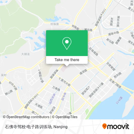 石佛寺驾校-电子路训练场 map