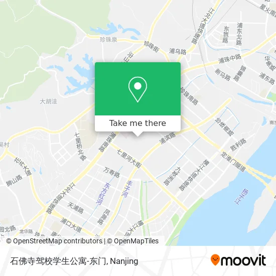 石佛寺驾校学生公寓-东门 map