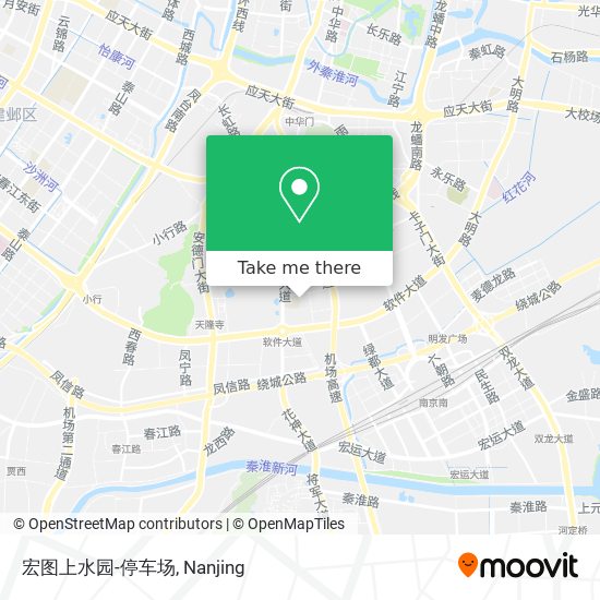 宏图上水园-停车场 map