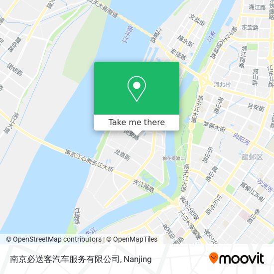 南京必送客汽车服务有限公司 map