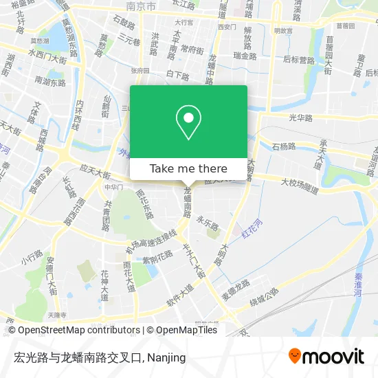宏光路与龙蟠南路交叉口 map