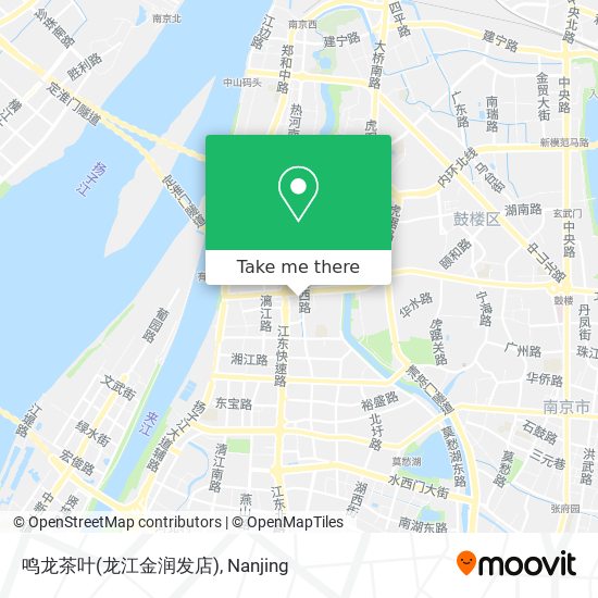 鸣龙茶叶(龙江金润发店) map