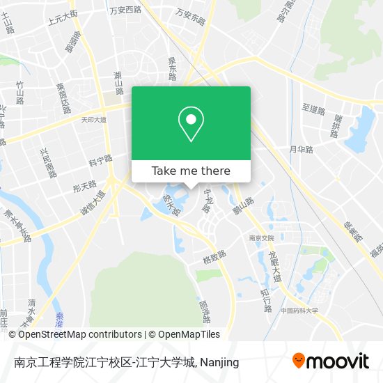 南京工程学院江宁校区-江宁大学城 map