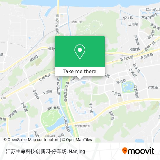 江苏生命科技创新园-停车场 map