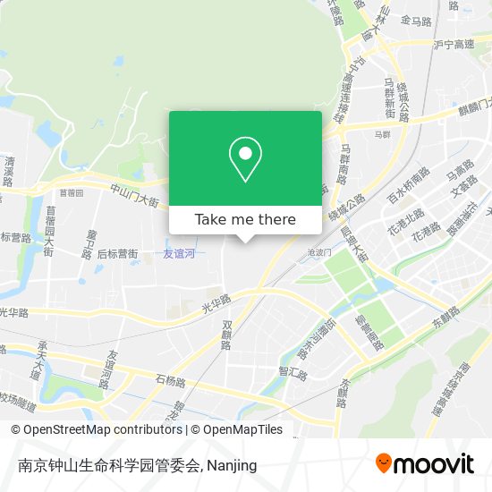 南京钟山生命科学园管委会 map