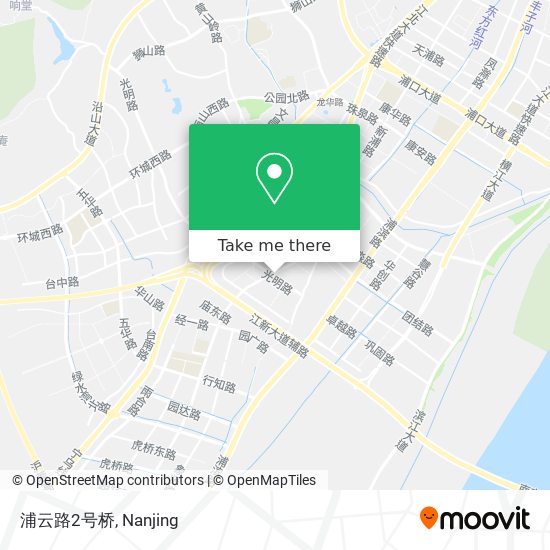 浦云路2号桥 map