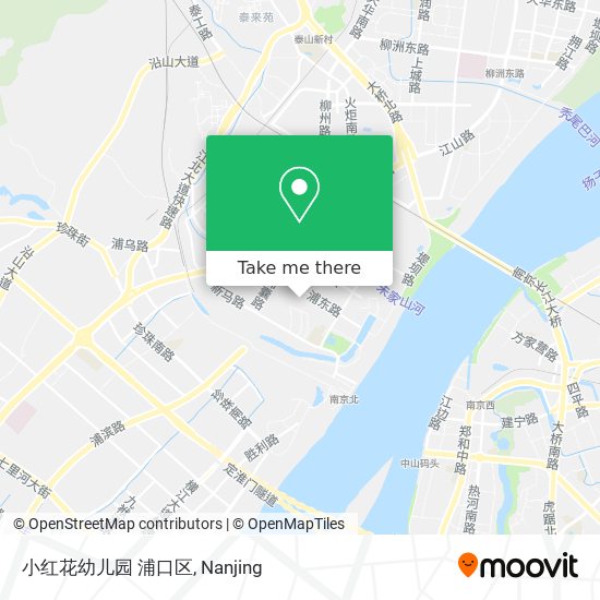 小红花幼儿园 浦口区 map
