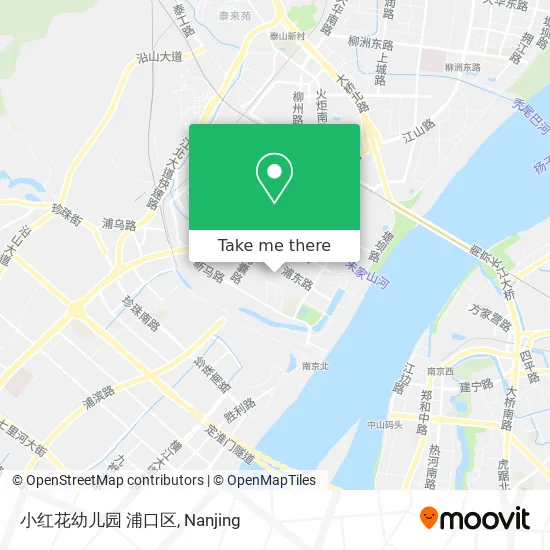 小红花幼儿园 浦口区 map