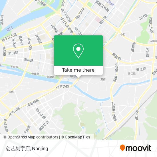 创艺刻字店 map