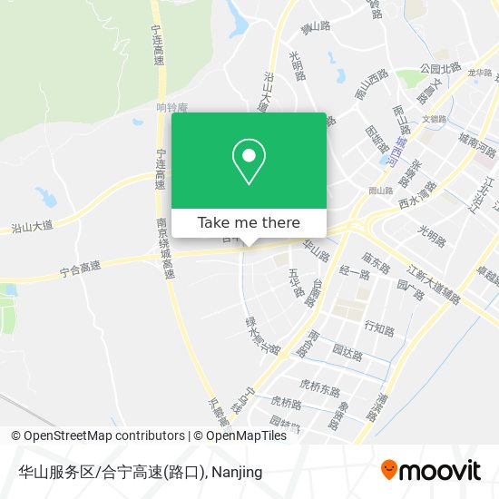 华山服务区/合宁高速(路口) map