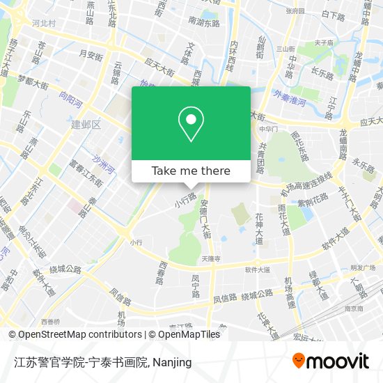 江苏警官学院-宁泰书画院 map