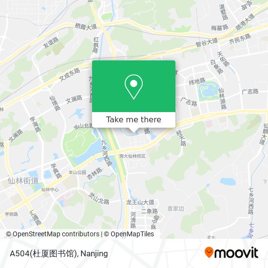 A504(杜厦图书馆) map