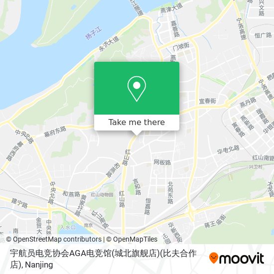 宇航员电竞协会AGA电竞馆(城北旗舰店)(比夫合作店) map