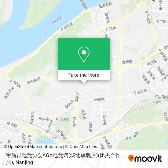 宇航员电竞协会AGA电竞馆(城北旗舰店)(比夫合作店) map